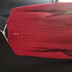 Karen Scott Red Sweater